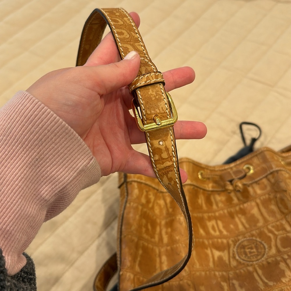 VINTAGE Fendi Bucket Bag - Picture 6 of 6